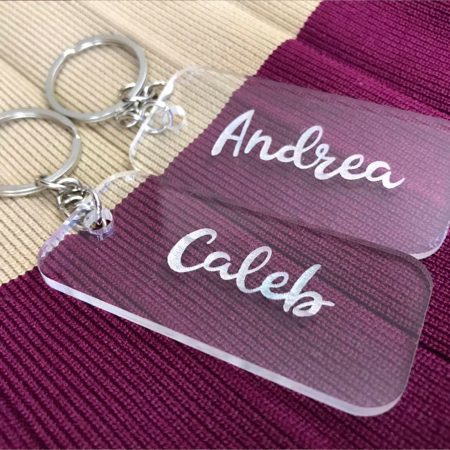 Personalised Acrylic Keychain